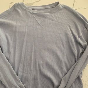 light blue pacsun long sleeved top